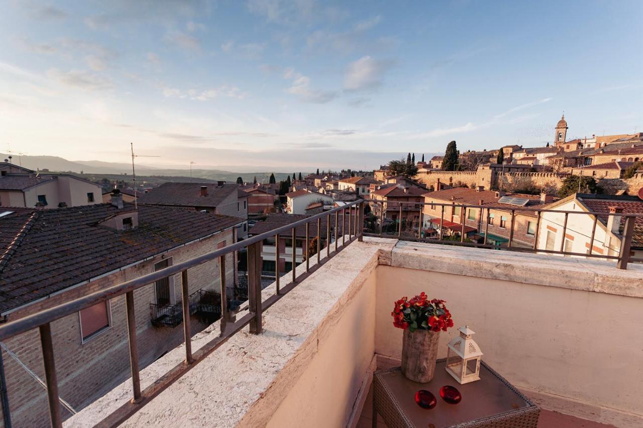 Apartament Il Trabucco E La Terrazza Della Val D' Orcia San Quirico dʼOrcia Zewnętrze zdjęcie